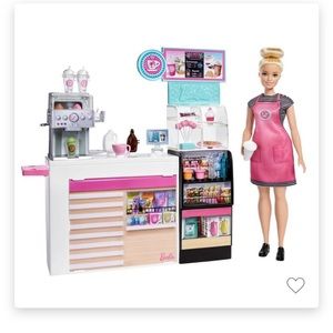 Barbie coffee shop EUC